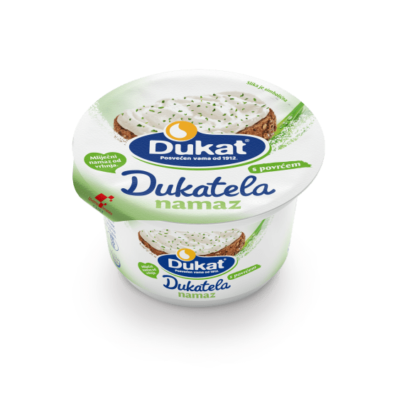 Dukatela mliječni namaz, okus povrće, 70 g