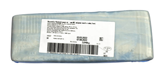 Mozzarella deli, 3kg