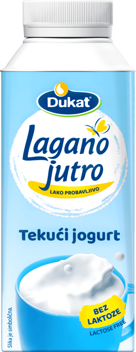 Dukat Lagano jutro jogurt bez laktoze, 330 g