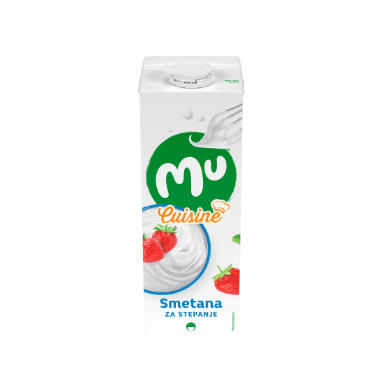 Mu Cuisine vrhnje za šlag, 1 l