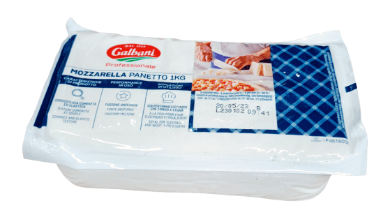 Galbani mozzarella panetto, 1 kg