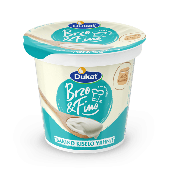 Brzo&Fino Bakino kiselo vrhnje 300 g