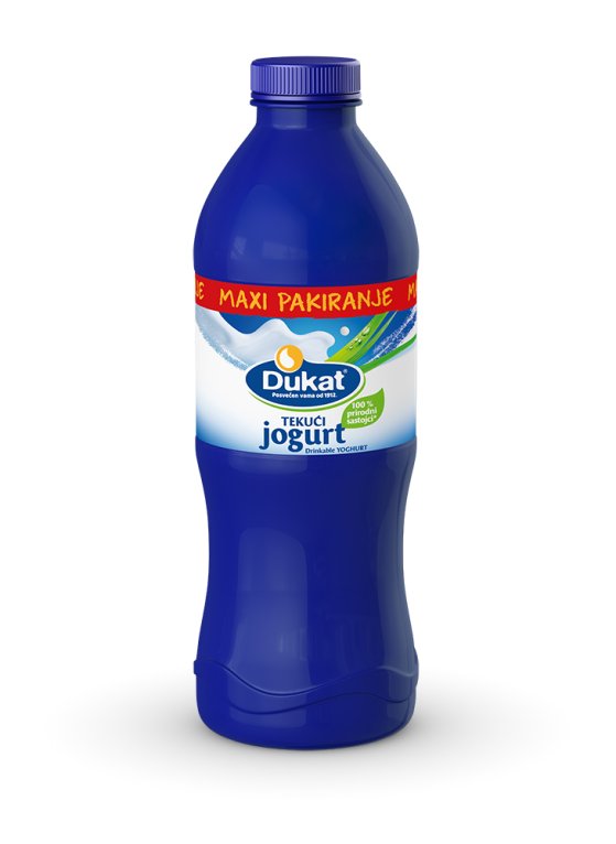 Dukat tekući jogurt, 2,8% m.m., 1,5 kg