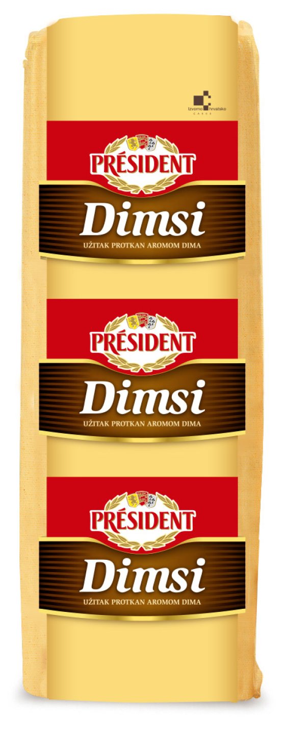 Président Dimsi sir, cijeli blok, najmanje 2,5 kg