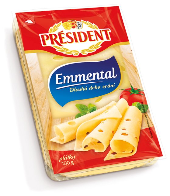 Président Emmental, narezan, 100 g