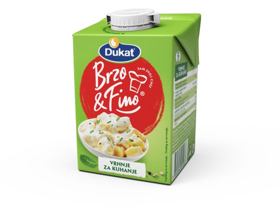 Brzo & Fino vrhnje za kuhanje, 500 g