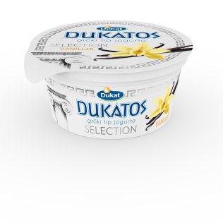 Dukatos Selection grčki tip jogurta, okus vanilija, 150 g