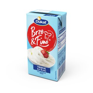 Brzo & Fino vrhnje za šlag, 200 g