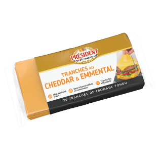 Président Toast listići, okus Cheddar & Emmental, 500 g