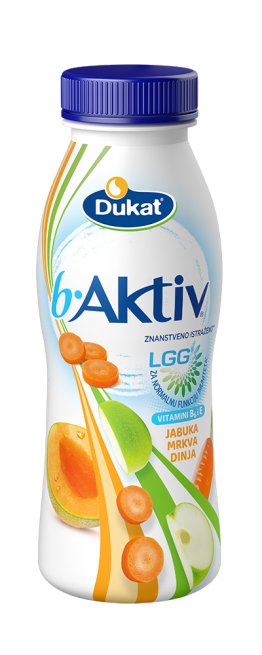 b.Aktiv™ LGG® jogurt jabuka - mrkva - dinja, 330 g