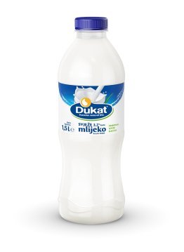 Dukat svježe mlijeko, 3,2 % m.m., 1,5 l