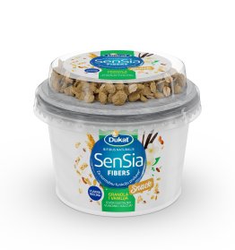 SenSia Fibers Snack fermentirano mlijeko, granola i vanilija, 190 g