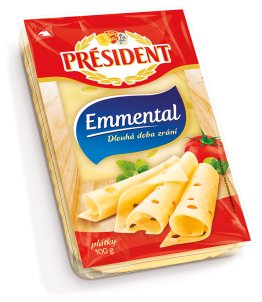 Président Emmental, narezan, 100 g
