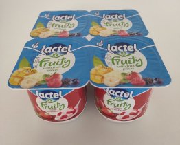 Lactel desert jagoda 4x125g, 3kg, EU
